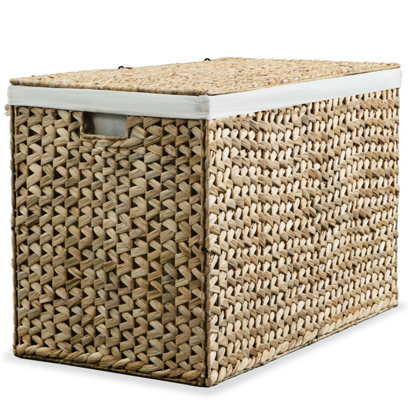 Bayou Breeze Wicker Laundry Sorter Wayfair